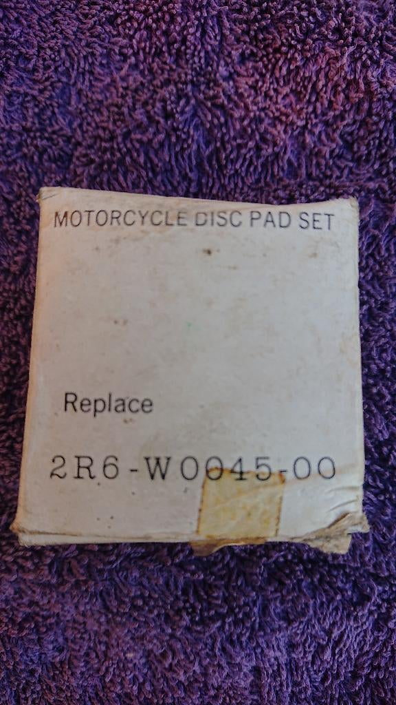 Yamaha RD Remblokken, Motoren, Ophalen, Nieuw