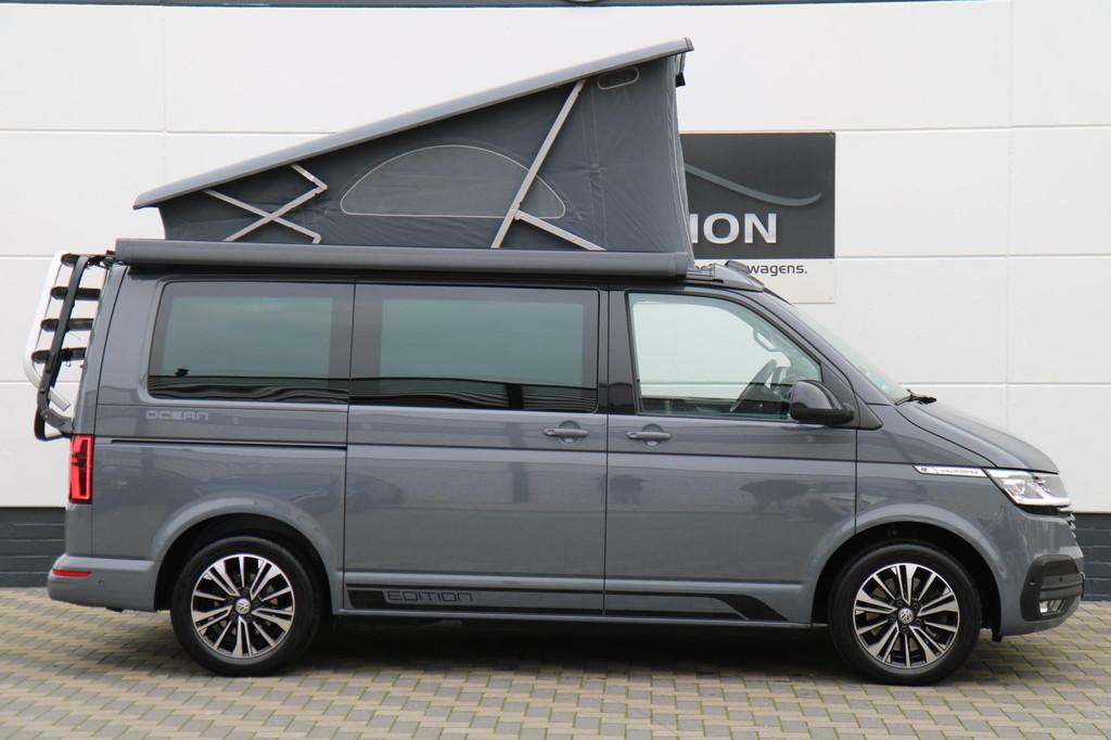 Volkswagen T6.1 California 2.0 TDI 204PK DSG uit 2022 BTW !, Caravans en Kamperen, Campers, Automaat, Buscamper of Camperbus, Info@autocarrion.nl