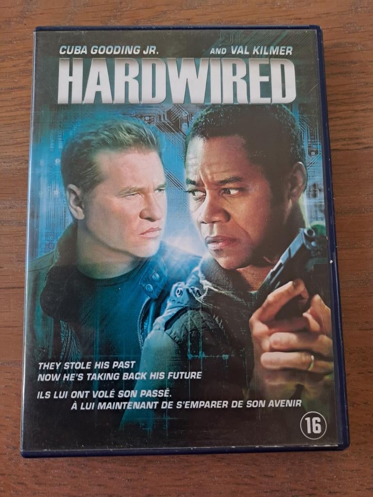 dvd Hardwired met Cuba Gooding Jr. en Val Kilmer, Cd's en Dvd's, Vanaf 16 jaar, Ophalen of Verzenden, Zo goed als nieuw, Actiethriller