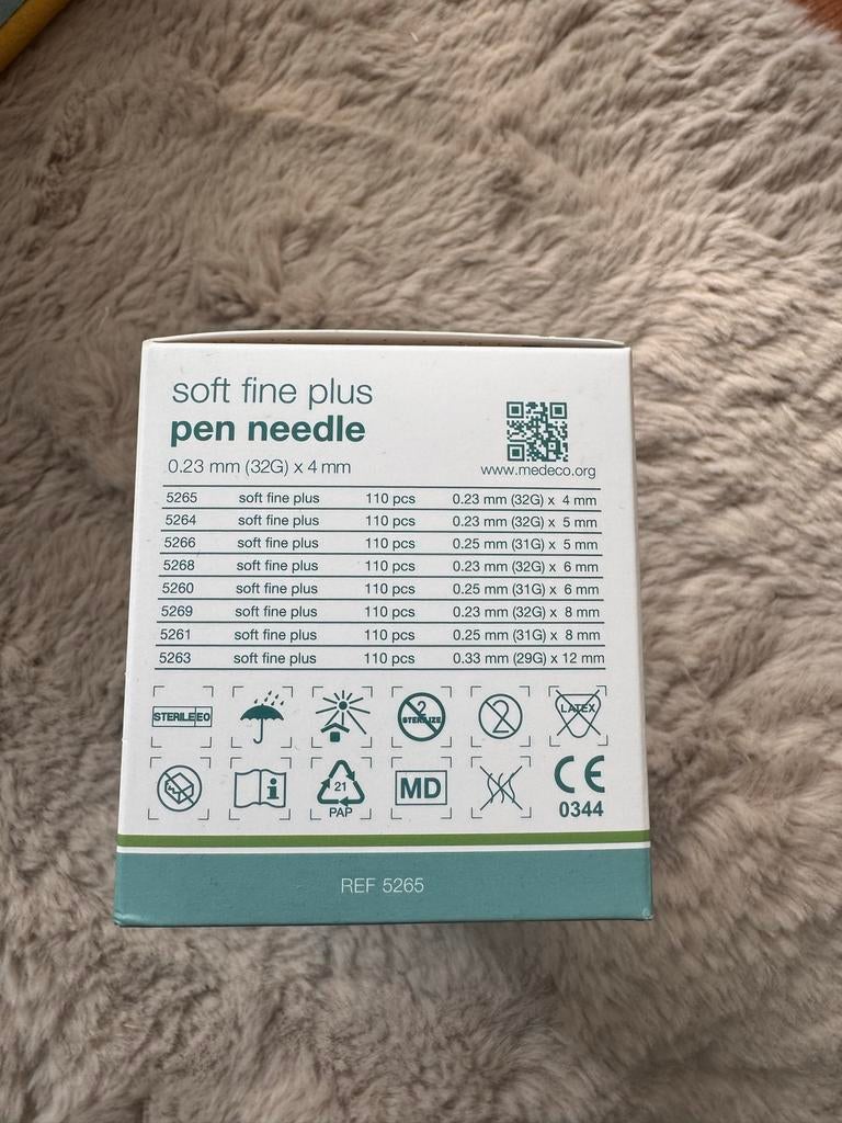 Soft Fine Plus Pen needle, Diversen, Verpleegmiddelen, Ophalen, Nieuw