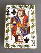 20-eeuw Cloisonne Doos Speelkaarten Kaarten Bridge Kaartspel, Ophalen of Verzenden
