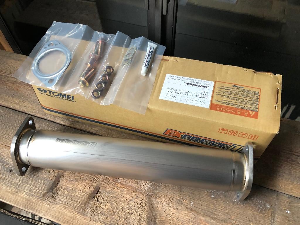 Tomei testpipe decat - Mitsubishi Lancer Evolution Evo 7 8 9, Ophalen of Verzenden