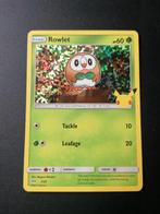 Rowlet - Holofoil McDonalds Collection 25th Anniversary 7/25, Ophalen of Verzenden, Zo goed als nieuw, Foil