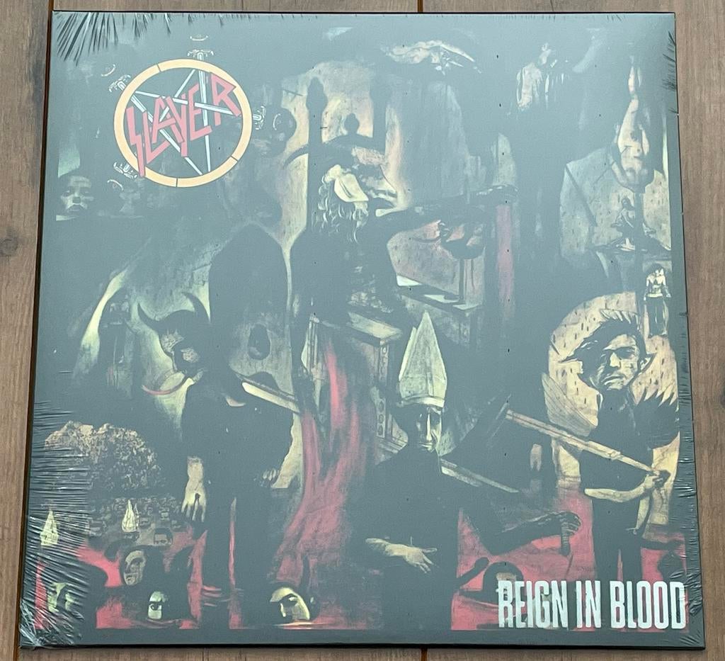 Slayer - Reign In Blood lp / Reissue, Remastered, NEW, Cd's en Dvd's, Vinyl | Hardrock en Metal, Ophalen of Verzenden, 1980 - 1989