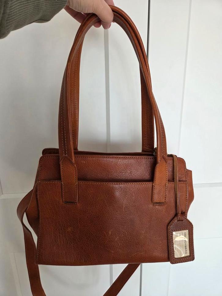 Nieuwe Cowboysbag Leren Schouder Handtas Cognac, Sieraden, Tassen en Uiterlijk, Tassen | Damestassen, Nieuw, Handtas, Bruin, Ophalen