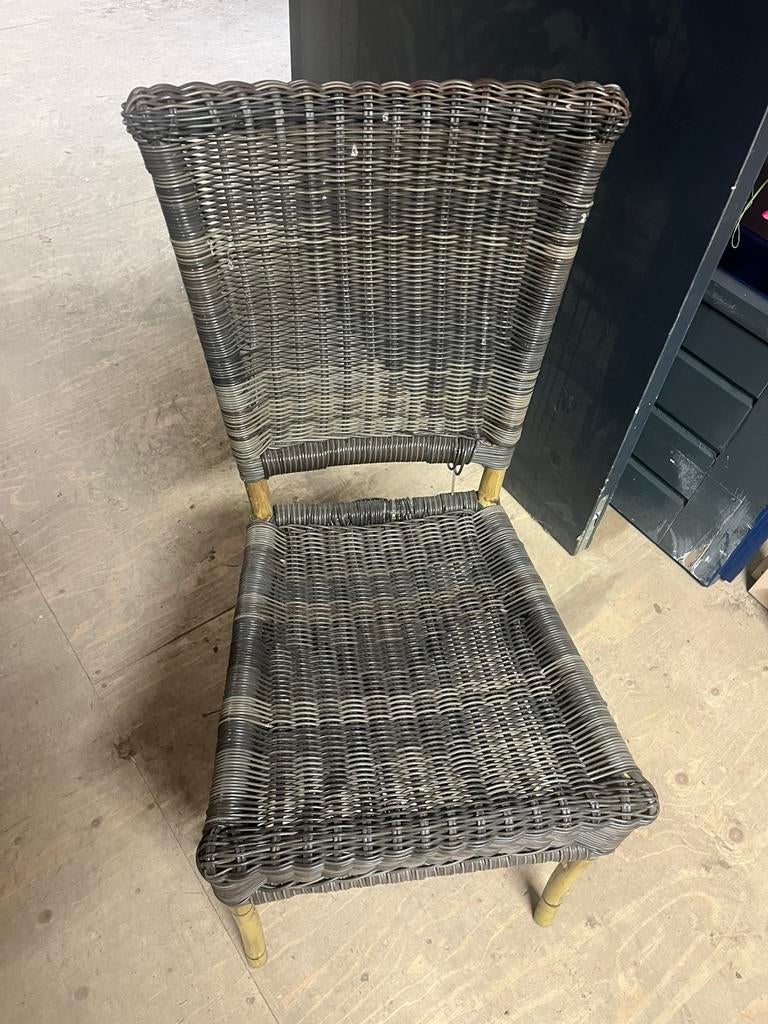 6 stoelen, Ophalen, Gebruikt, Rotan