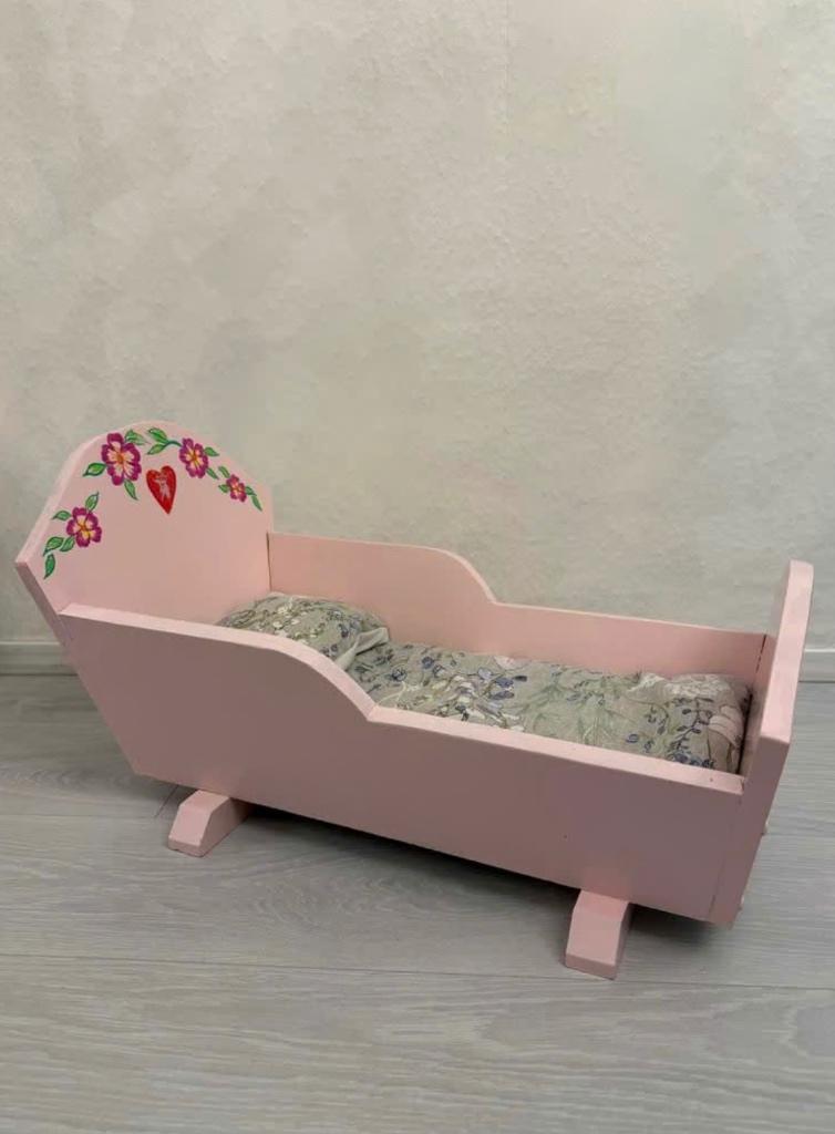 Poppen bedje, Ophalen, Gebruikt, Babypop