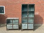 Industriële kasten, Ophalen, Gebruikt, 50 tot 100 cm, Glas