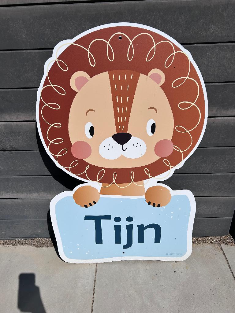 Geboortebord, Kinderen en Baby's, Kraamcadeaus en Geboorteborden, Ophalen, Zo goed als nieuw, Geboortebord