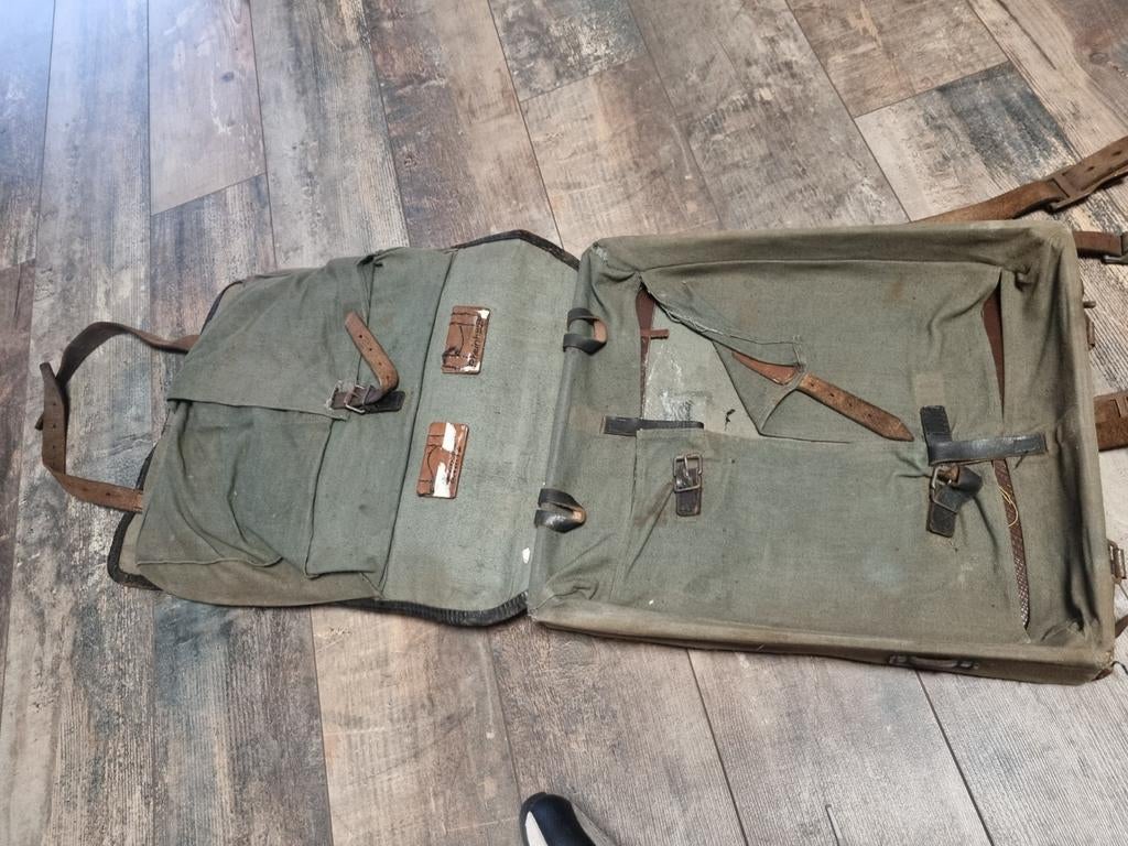 Duits WOII rugzak affe hitlerjugend wehrmacht (4), Verzamelen, Ophalen of Verzenden, Duitsland, Overige typen