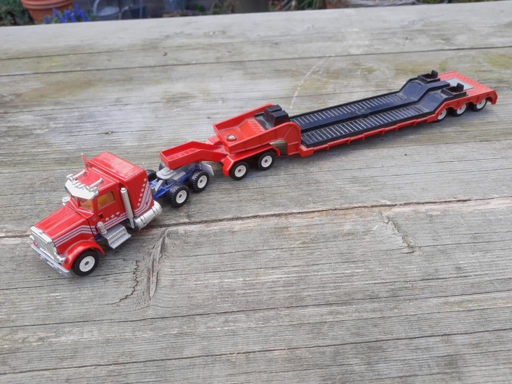 Siku peterbilt zwaar transport 1:55, Ophalen of Verzenden, Bus of Vrachtwagen, SIKU