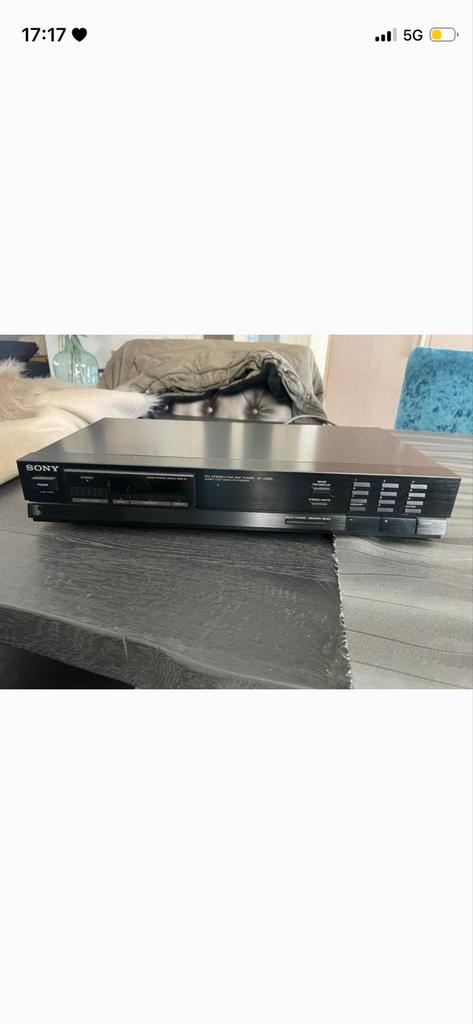 Sony FM Stereo/FM-AM Tuner ST-JX22L, Ophalen, Gebruikt, Analoog