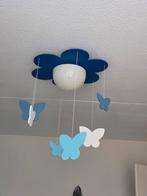 Blauwe vlinderlamp voor de kinderkamer, Ophalen, Kunststof, Gebruikt, Modern