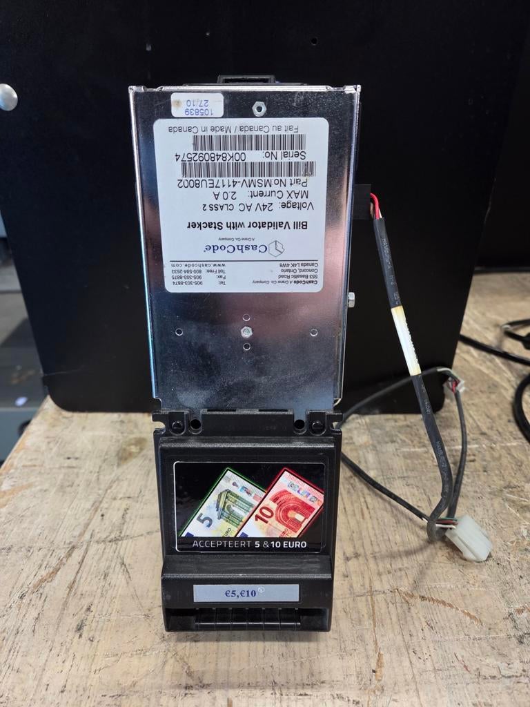 Biljetlezer voor vending automaten, Ophalen of Verzenden, Gebruikt