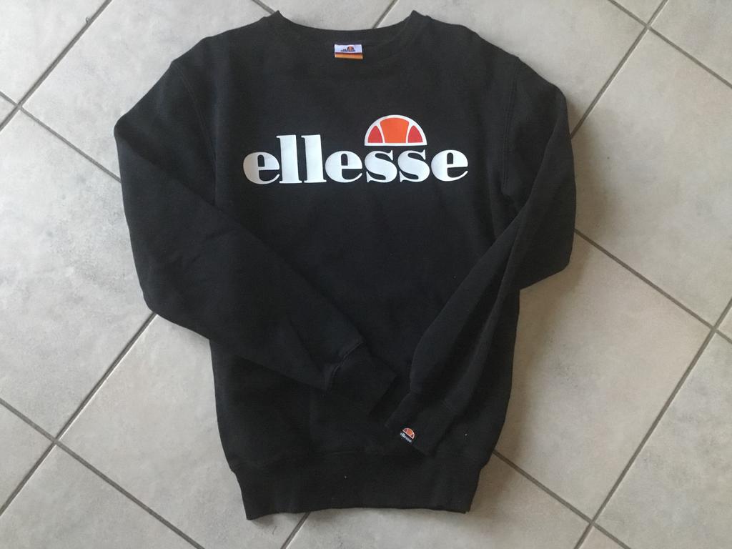 Ellesse Meisjes Trui Zwart Maat 170 (34), Kinderen en Baby's, Kinderkleding | Maat 170, Ophalen of Verzenden, Gebruikt, Meisje