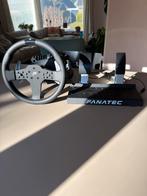 Fanatec CSL stuur, pedalen en DD table clamp, Ophalen, 1 speler, Racen en Vliegen, Zo goed als nieuw