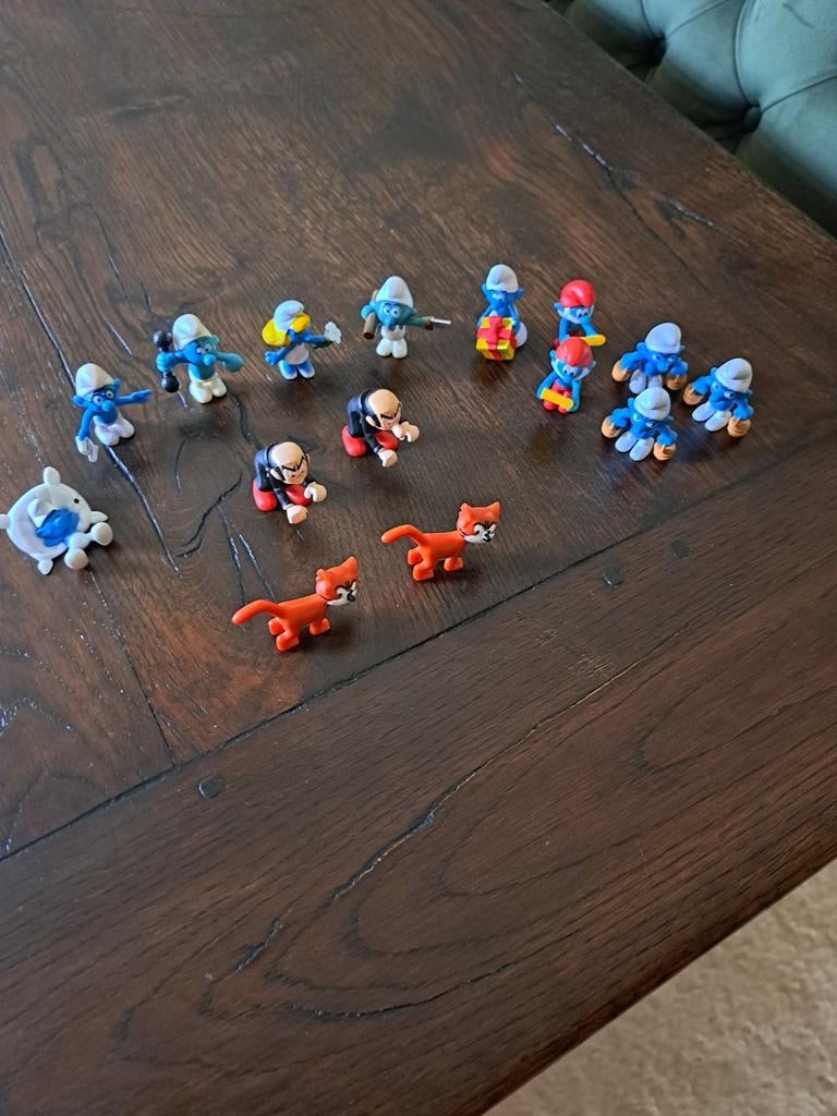 SMURFEN 15 STUKS, Ophalen of Verzenden, Gebruikt, Verschillende Smurfen