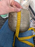 Mooie bloempot zgan, Rond, Ophalen of Verzenden, Zo goed als nieuw, Aardewerk