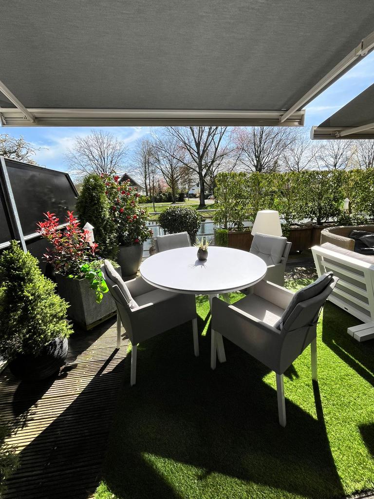Tuinset van LIFE Outdoor Living, Tuin en Terras, Tuinsets en Loungesets, Ophalen, 4 zitplaatsen, Tuinset, Eettafel
