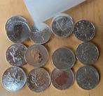 Zilveren Maple Leaf munten tube 16 st. 1/2 kilo 9999 zilver, Ophalen of Verzenden, Zilver