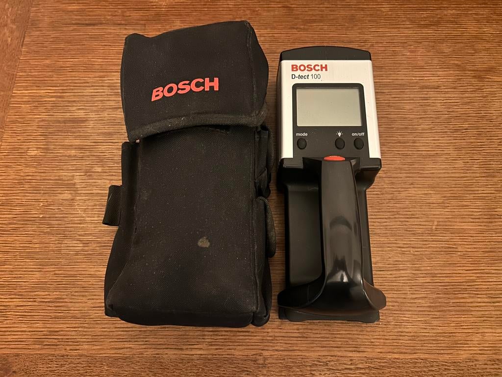 Bosch D-tect 100, Doe-het-zelf en Verbouw, Meetapparatuur, Ophalen, Zo goed als nieuw