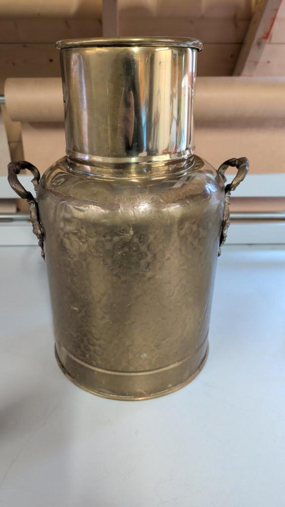 Ouderwetse Koperen Melkbus - 42cm Hoog, Antiek en Kunst, Antiek | Koper en Brons, Koper, Ophalen of Verzenden