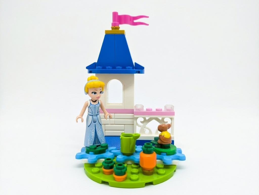 Lego Disney Princess Assepoester's Kasteel Speelset, Ophalen of Verzenden, Zo goed als nieuw, Complete set, Lego