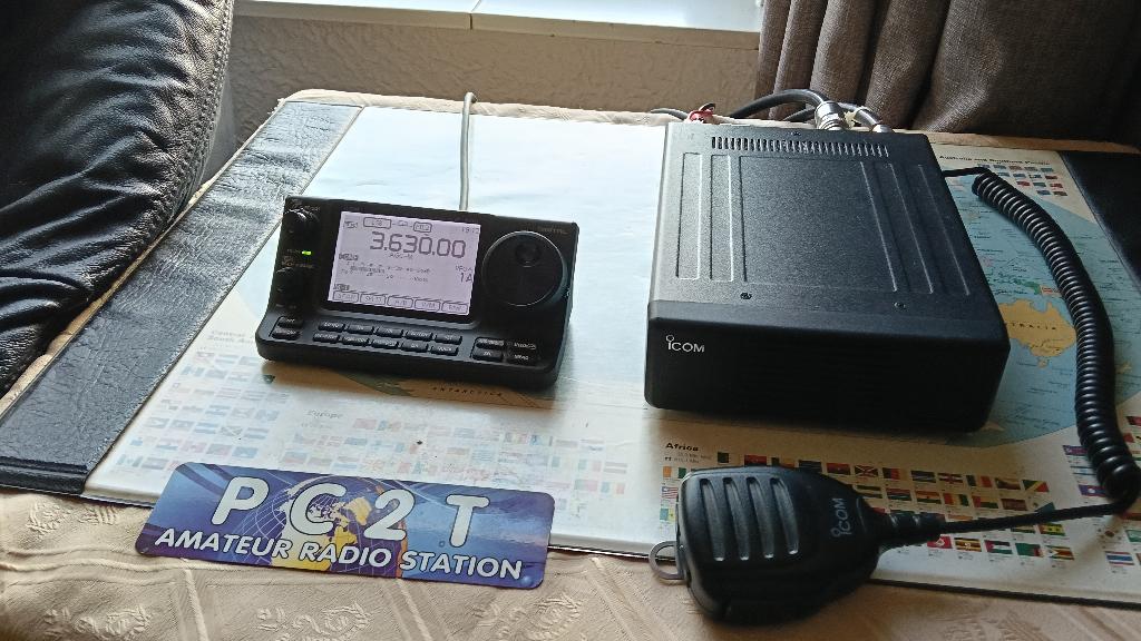 Icom IC-7100 HF/VHF/UHF (D-star), Telecommunicatie, Ophalen of Verzenden, Zo goed als nieuw, Zender en Ontvanger