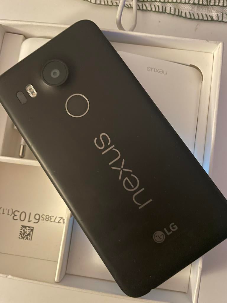 LG Nexus 5x hele mooie toestel, Ophalen, Zwart, Zo goed als nieuw, Zonder simlock