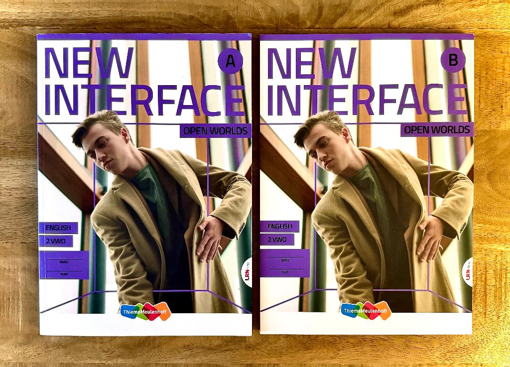 New Interface Engels 2 VWO Leerwerkboek A & Leerwerkboek B, Boeken, Schoolboeken, Zo goed als nieuw, Engels, VWO, Ophalen of Verzenden