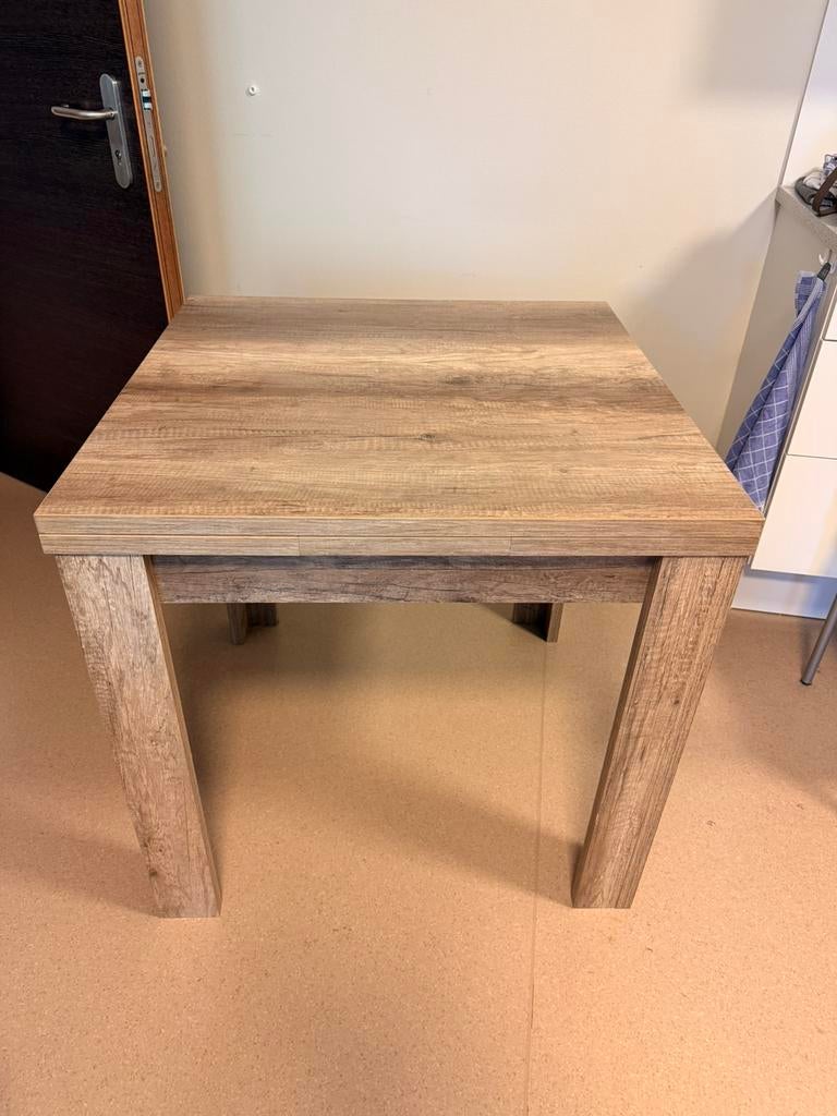 Tafeltje (verlengbaar), Minder dan 55 cm, Rond, Zo goed als nieuw, Ophalen