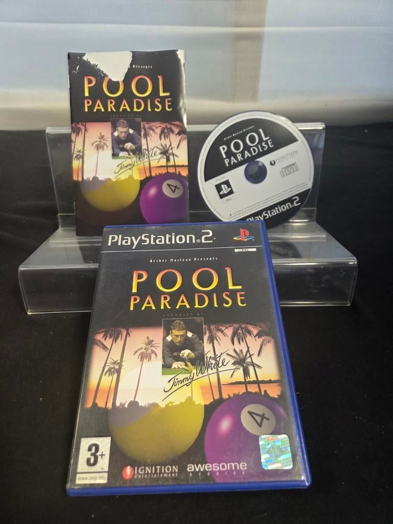 Pool Paradise PlayStation 2 (PS2) - Biljartspel, Gebruikt, Ignition Entertainment, Overige genres, 1 speler