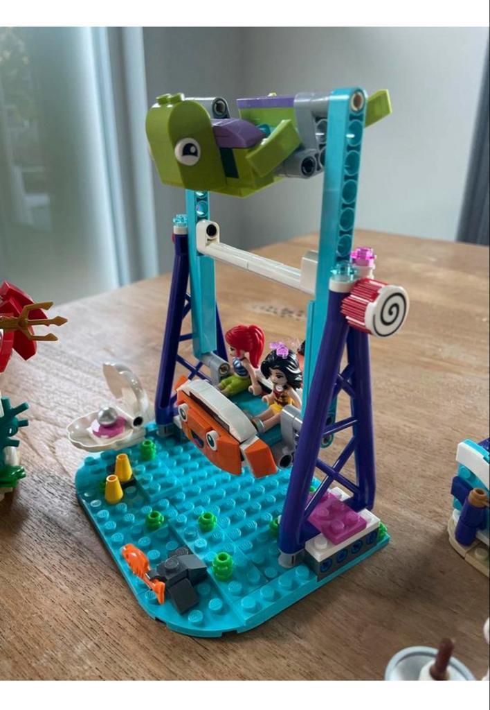LEGO Friends 41337 Onderwaterachtbaan, Kinderen en Baby's, Speelgoed | Duplo en Lego, Zo goed als nieuw, Lego, Complete set, Ophalen of Verzenden