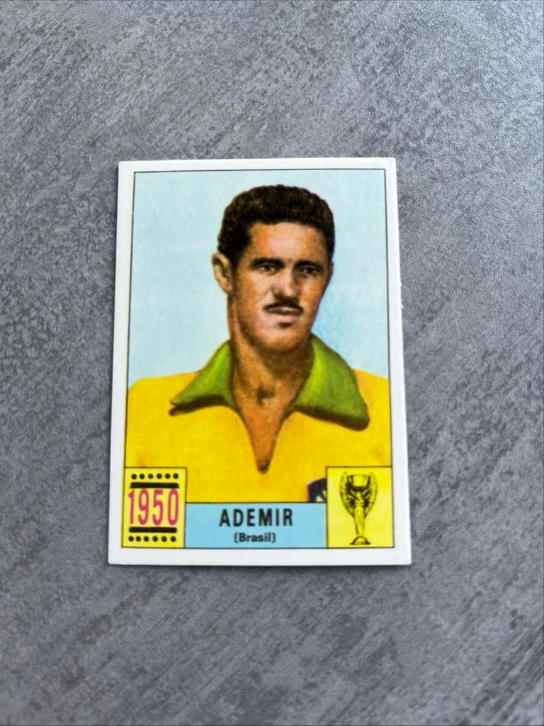 Ademir (Brazilië) - Panini Mexico 70 Voetbalplaatje, Ophalen of Verzenden, Gebruikt, Plaatje