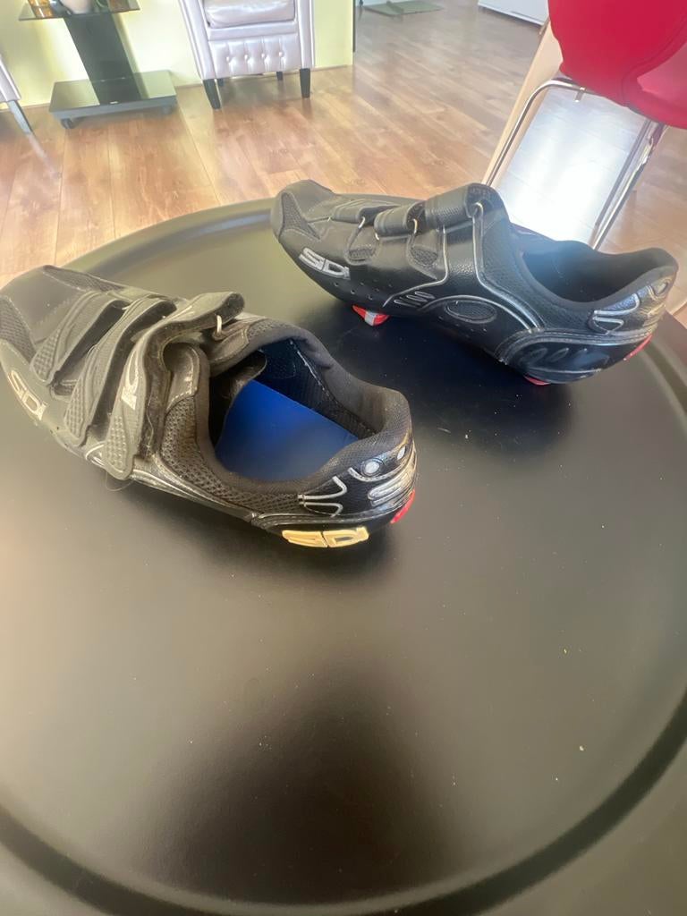 Sidi fietsschoenen zwart incl. plaatjes, Gebruikt, Heren, Schoenen, Overige maten