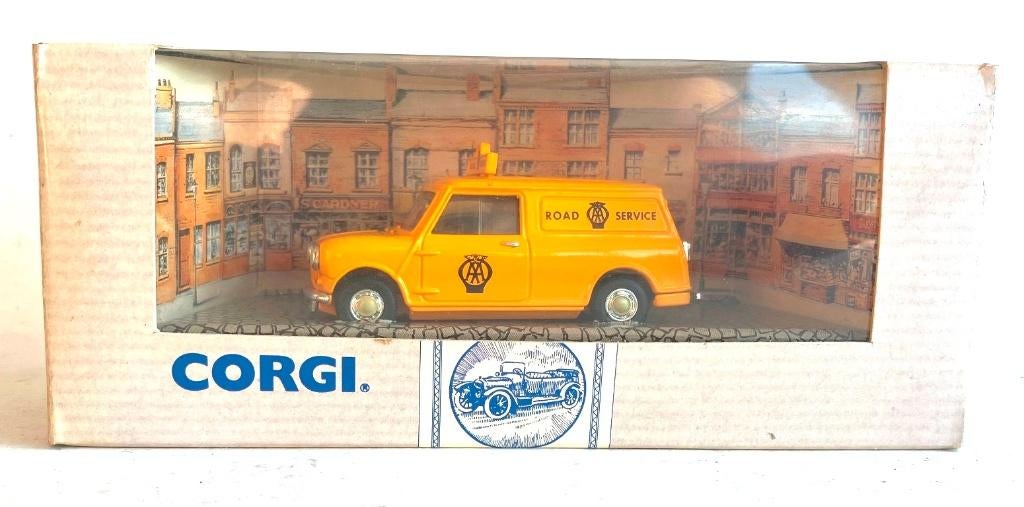 Mini Van AA Road Service Corgi Classic # 96953., Ophalen of Verzenden, Zo goed als nieuw, Auto, Corgi