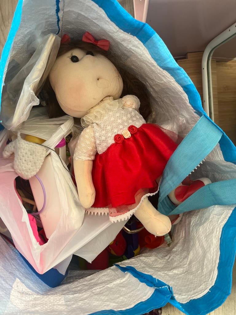 Gratis speelgoed, Ophalen, Zo goed als nieuw