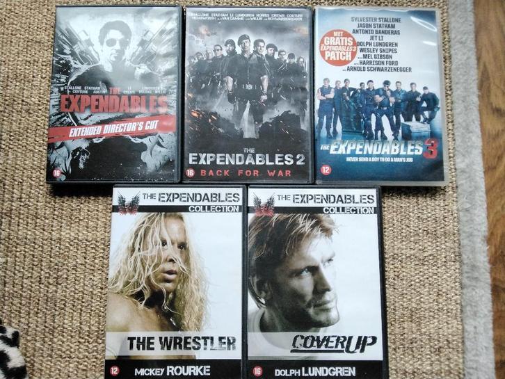 The expendables 5 dvds, origineel, Cd's en Dvd's, Dvd's | Actie, Zo goed als nieuw, Actie, Boxset, Vanaf 16 jaar, Ophalen of Verzenden