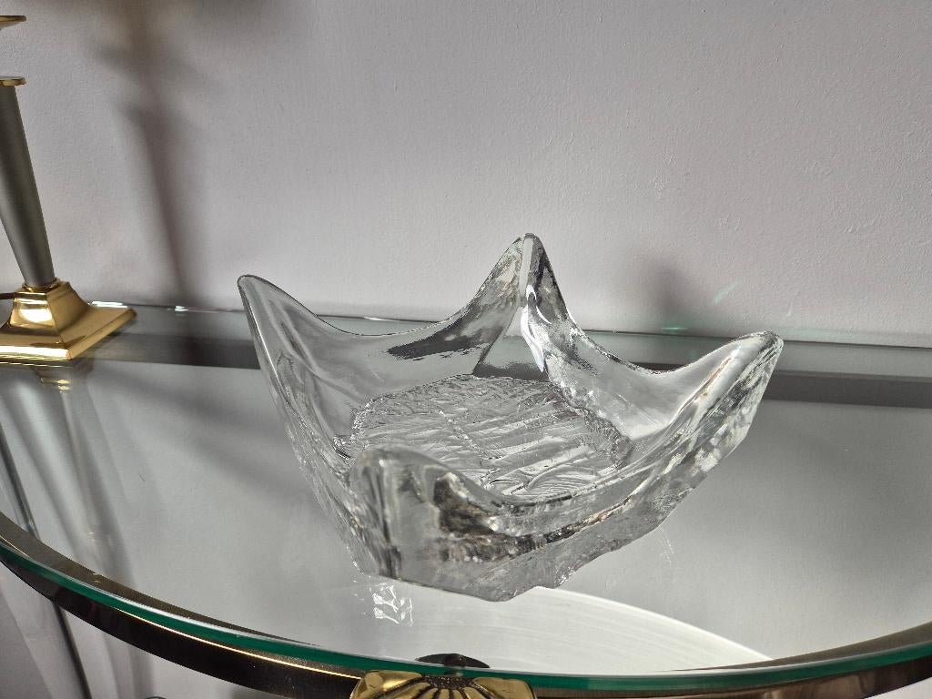 Vintage jaren 70 Joska/Walther glazen vide poche, Ophalen of Verzenden