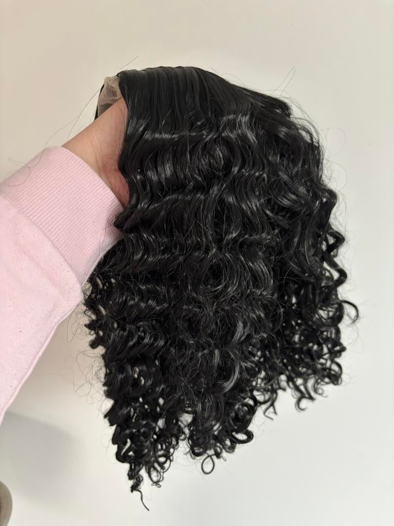 Pruik, Ophalen of Verzenden, Zo goed als nieuw, Pruik of Haarverlenging