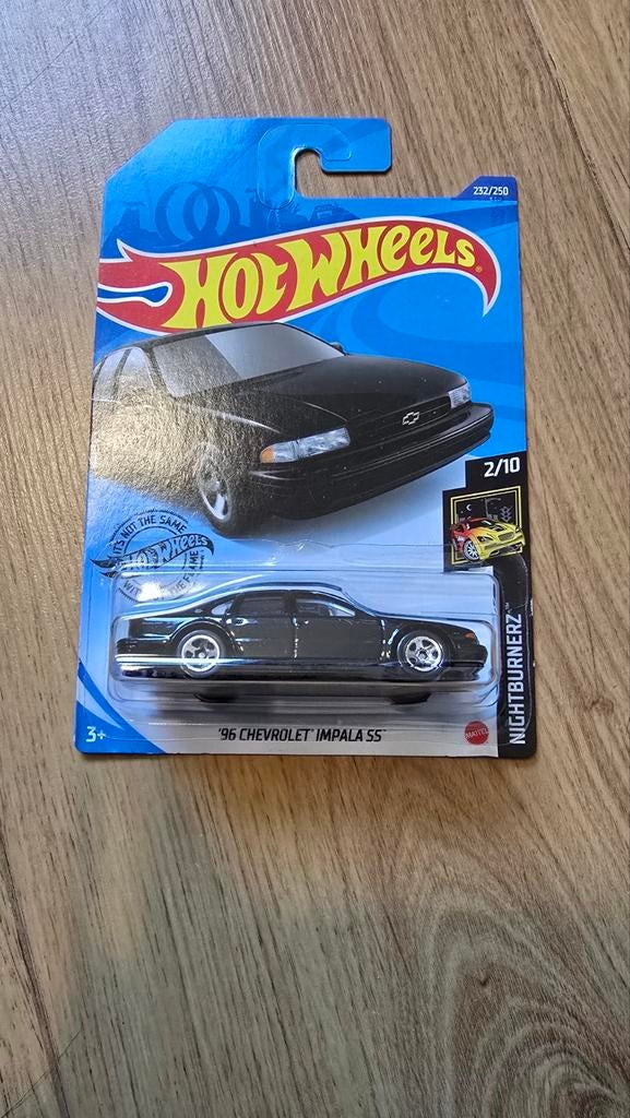 Hot Wheels '96 Chevrolet Impala SS Nightburnerz, Ophalen of Verzenden