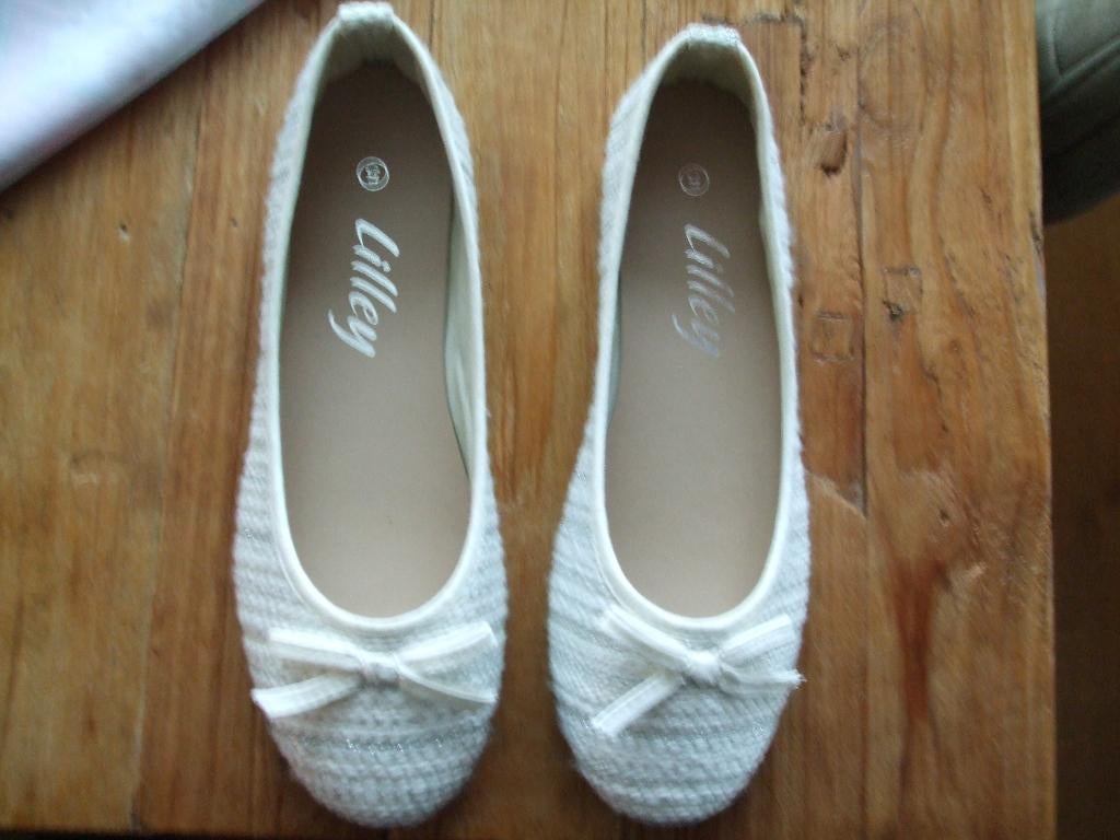 lilley zomerschoen maat 38 nieuw, Ophalen, Wit, Nieuw, Ballerina's