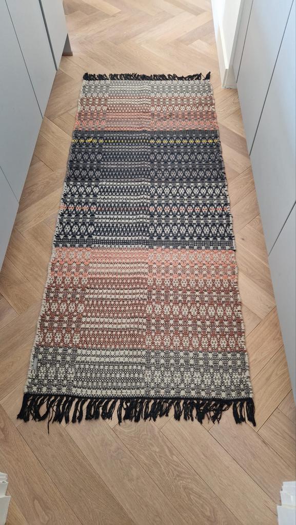 Zuiver vloerkleed 85x200 cm, Ophalen, 50 tot 100 cm, Zo goed als nieuw, 150 tot 200 cm
