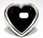 Schitterend Groot Hart Sterling Zilver Fotolijst 13.5 x 13, Ophalen of Verzenden, Zilver