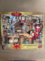 Kerstpuzzel Santa's Workshop - 1000 stukjes, Ophalen of Verzenden, 500 t/m 1500 stukjes, Zo goed als nieuw, Legpuzzel