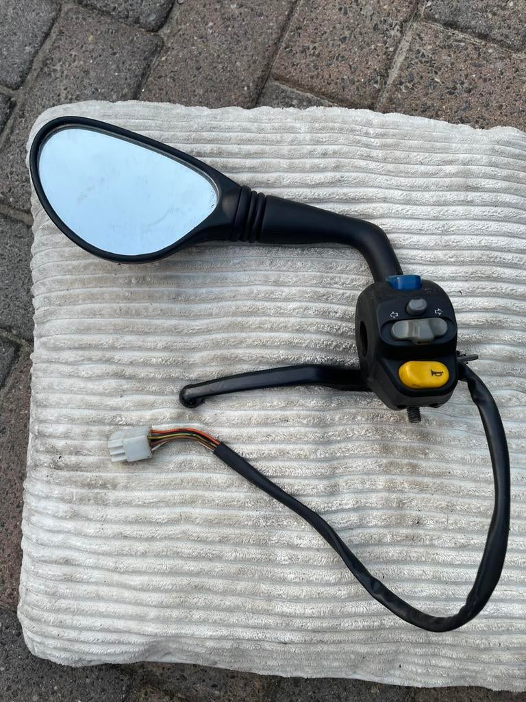 Handrem spiegel vivacity toeter knipperlicht schakelaar, Ophalen, Zo goed als nieuw, Overige typen, Peugeot