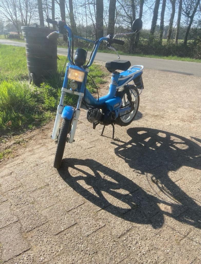 Tomos Flexer - 45 km/u - Geel kenteken - Lampen defect, Fietsen en Brommers, Brommers | Tomos, Ophalen, Gebruikt, Maximaal 45 km/u