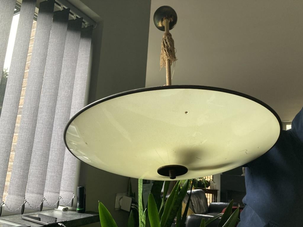 Hanglamp jaren '50, Ophalen
