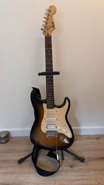 Squier Bullet Stratocaster Gitaar Sunburst (by Fender), Ophalen of Verzenden, Gebruikt, Solid body, Fender