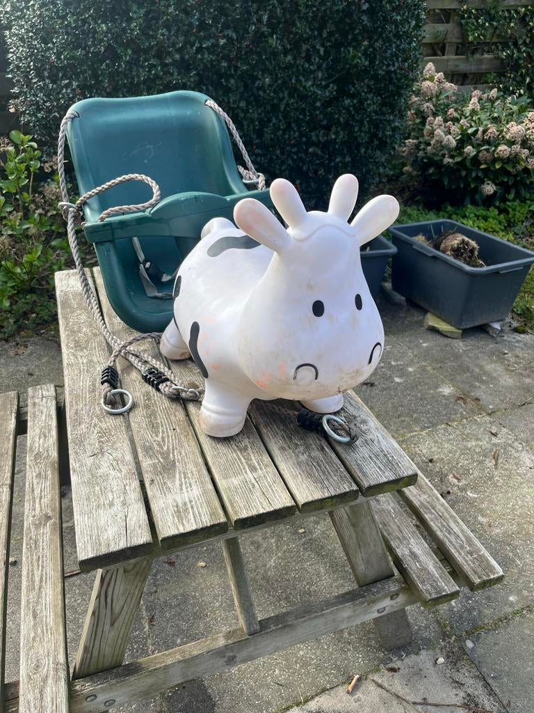 Opblaasbare koe, Ophalen, Gebruikt, Jongen of Meisje